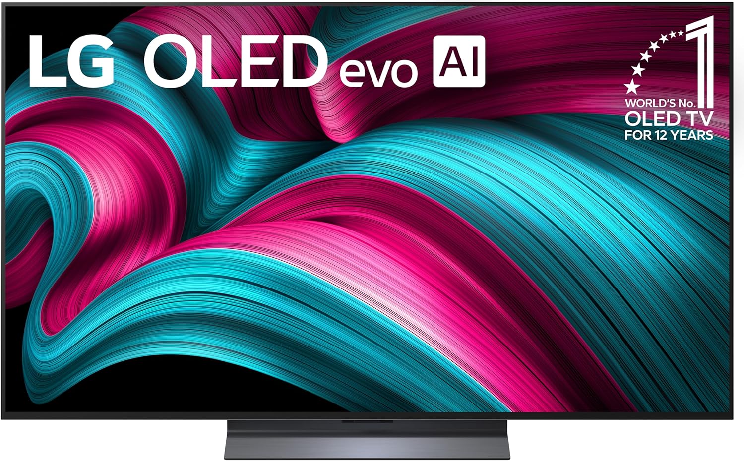 LG 55-Inch Class OLED evo AI Super Upscaling 4K C5 Series Smart TV w/Dolby Atmos, Dolby Vision, HDR10, Filmmaker Mode, Wow Orchestra, Alexa Built-in (OLED55C5PUA, 2025)