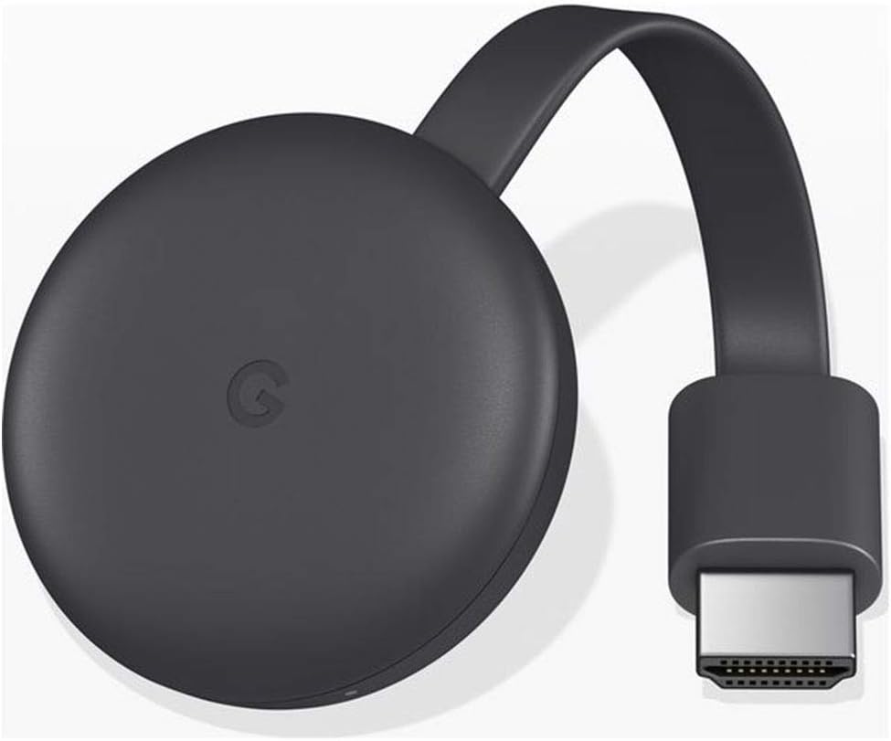 Google Chromecast (3rd Generation) Media Streamer – Black
