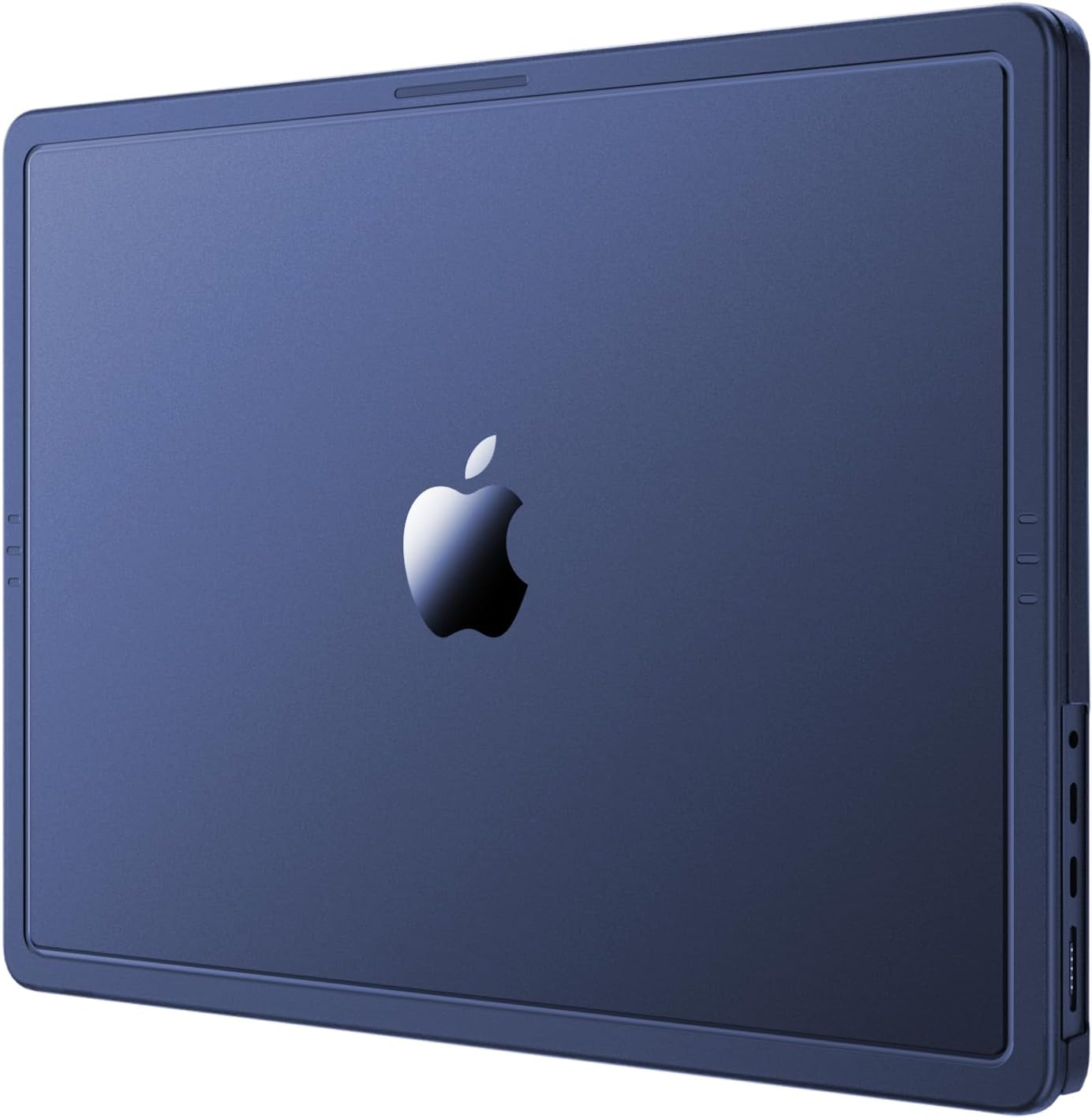 CrackGuard for MacBook Air 15 inch Case | M5 M4 M3 M2 2026 2025-2023 | Anti-Crack Upgrade |100% Match Official Color | Hard Shell Laptop Cover | A3448 A3241 A3114 A2941 | Midnight Clear